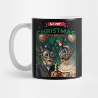 Merry Christmas from the Future: A Psychedelic Party Mug